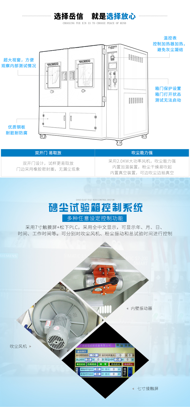 砂塵實驗箱